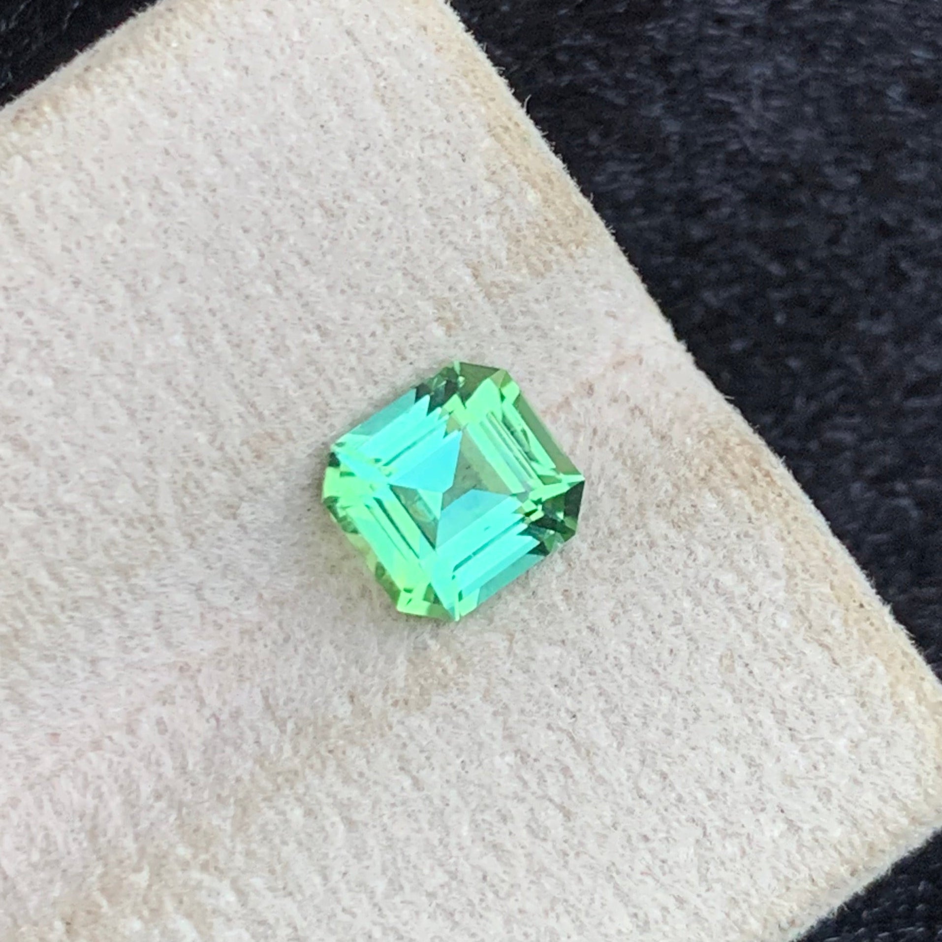 mint green tourmaline
