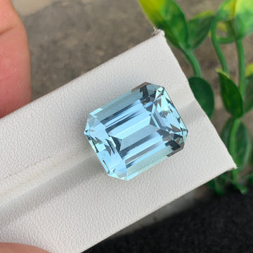 23.60 Carats Natural Aquamarine – Emerald Cut | Loose Aquamarine Gemstone from Pakistan