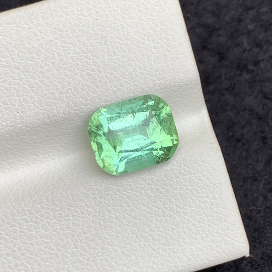 Apple green tourmaline