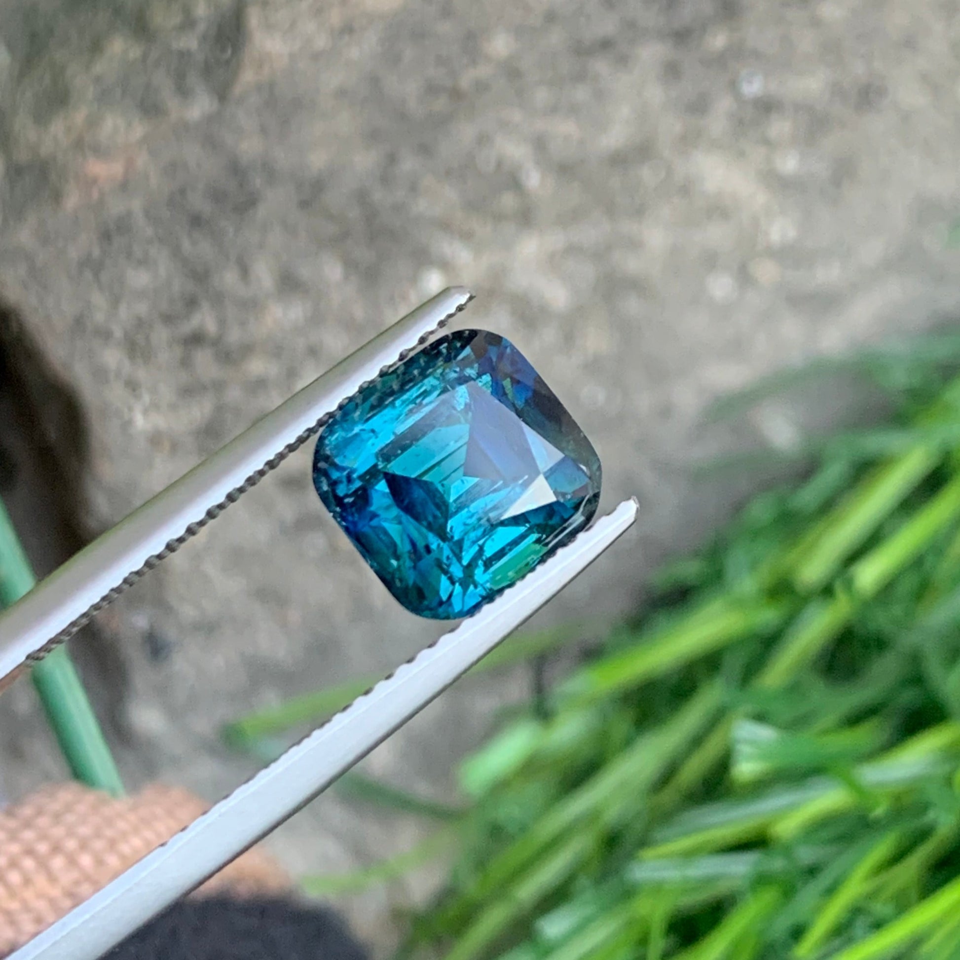 Loose ink blue Tourmaline