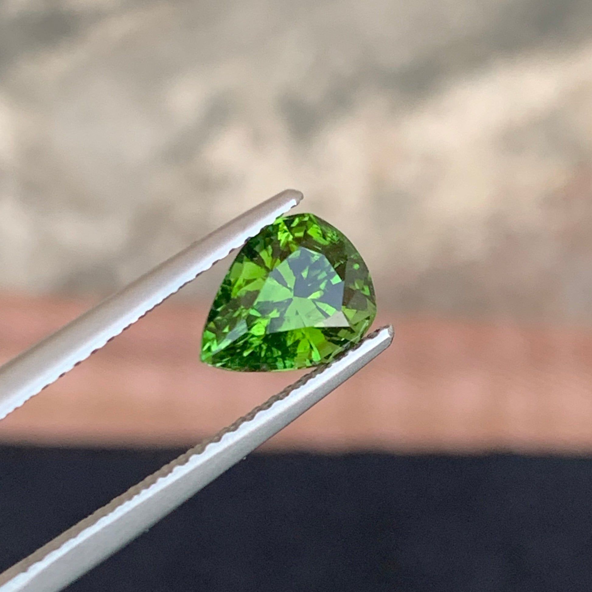 Green Tourmaline stone