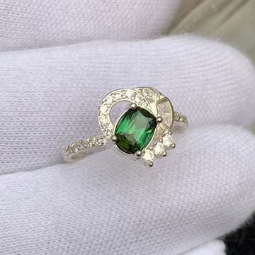 Dark green ring