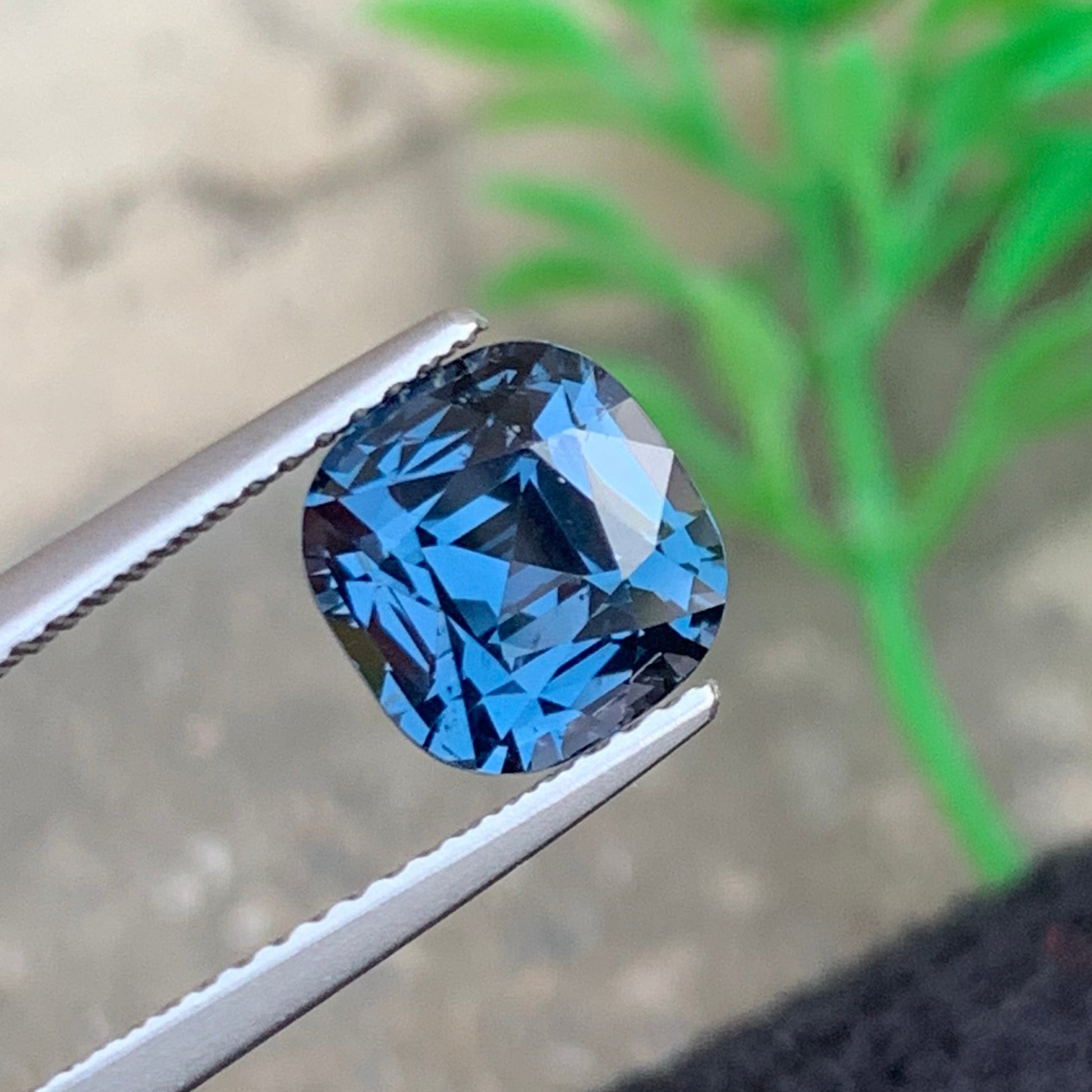 Grayish Blue Spinel 
Grayish Blue Spinel jewelry