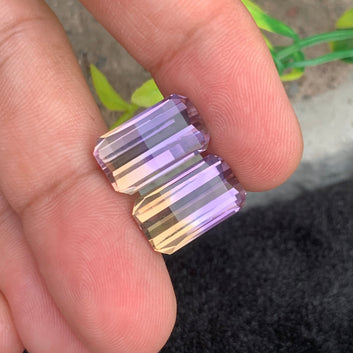 Ametrine pair
Ametrine earrings