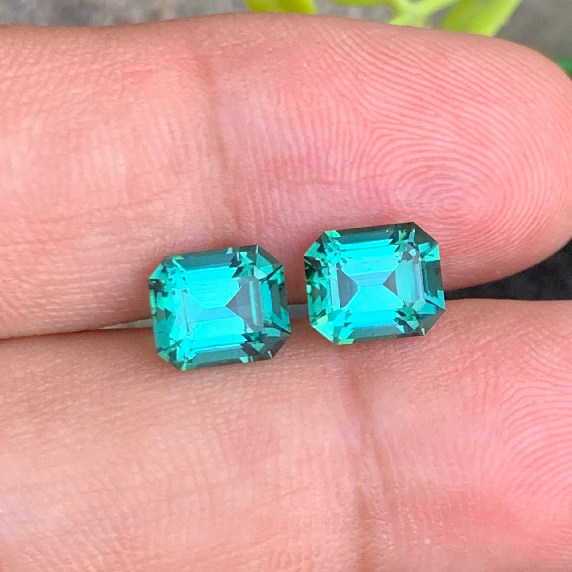Lagoon Tourmaline pair
Lagoon Tourmaline earrings