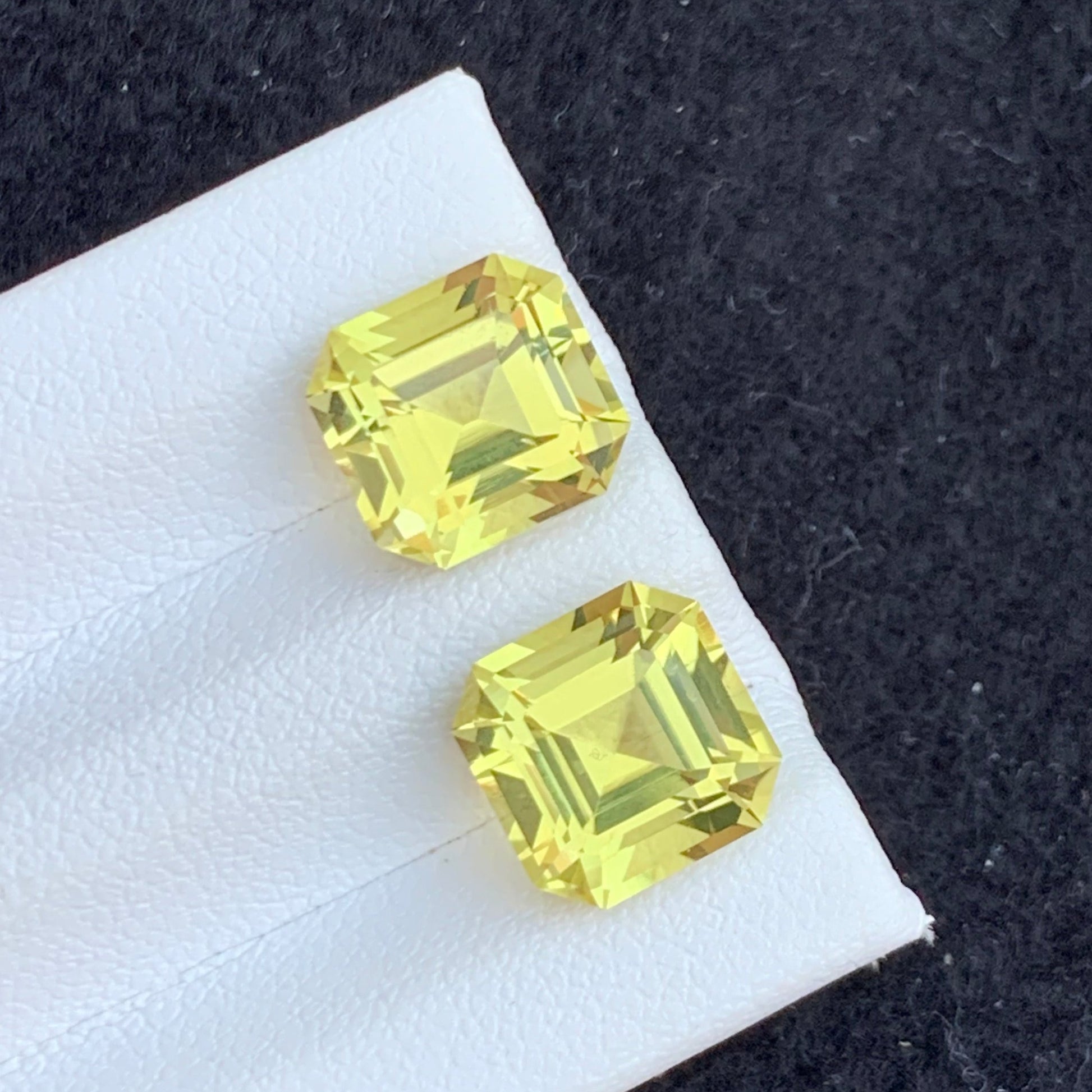 lemon quartz pair