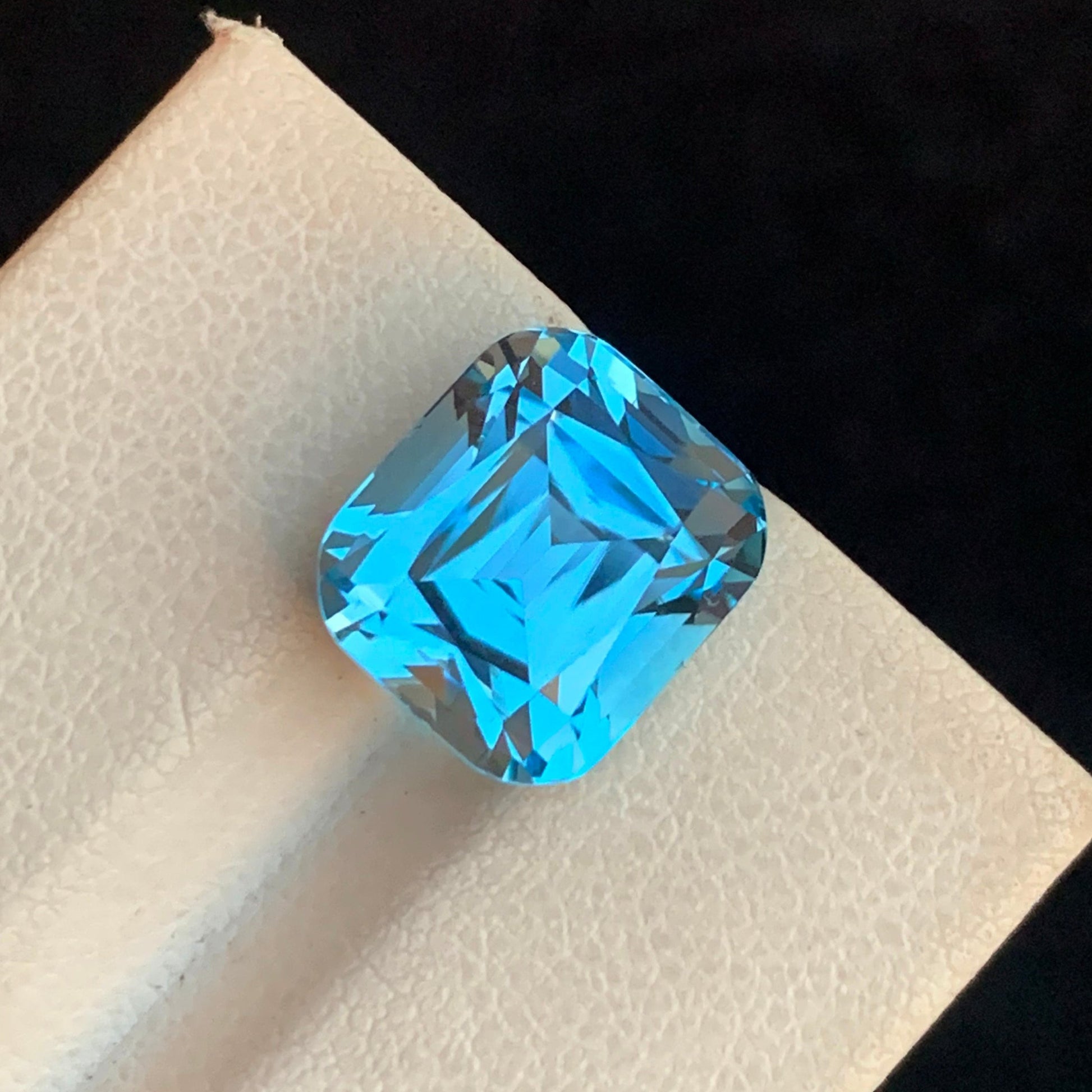 blue topaz gemstone