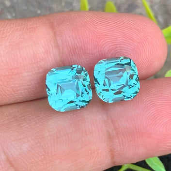 Greenish Seafoam Tourmaline pair
 Seafoam Tourmaline earrings