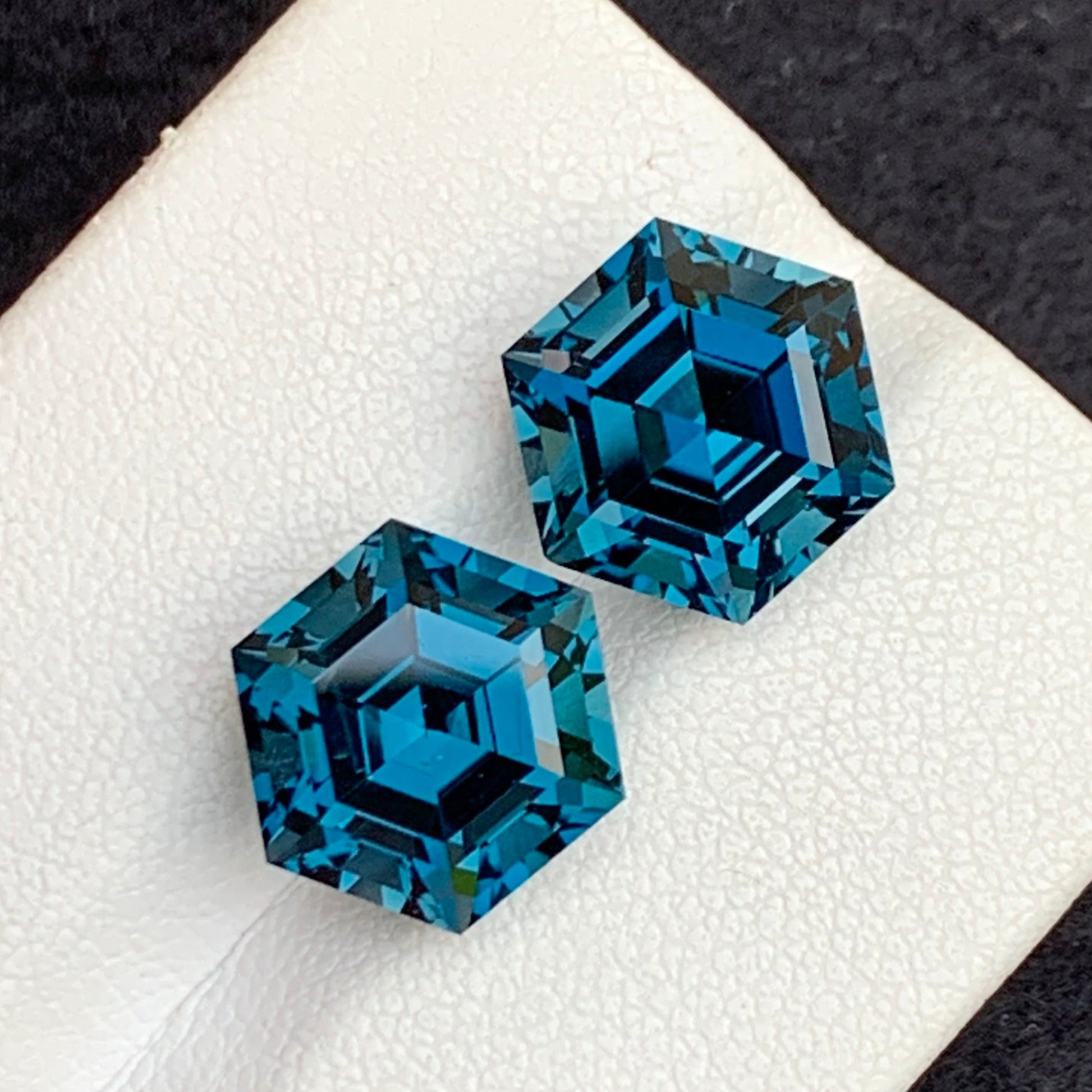 blue topaz pair