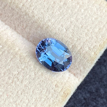 1.70 Carat Natural Bluish Gray Spinel from Sri Lanka with Oval Shape