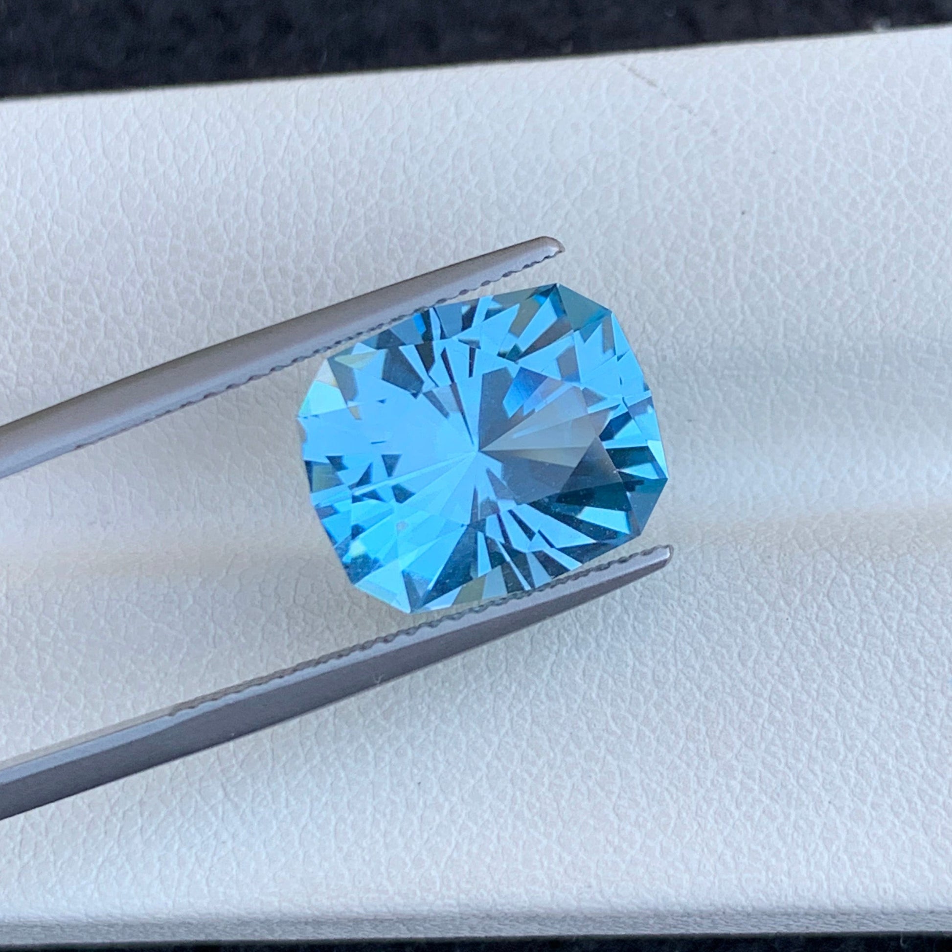 Loose blue topaz