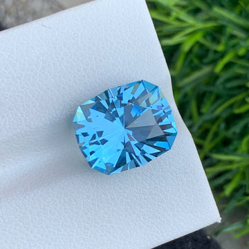 Swiss blue topaz