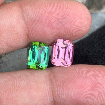 Reverse Tourmaline pair
Reverse Tourmaline earrings