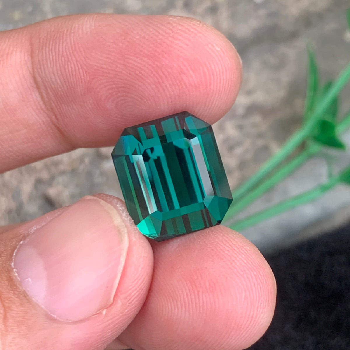 Bluish Green Tourmaline ring
Bluish Green Tourmaline pendant