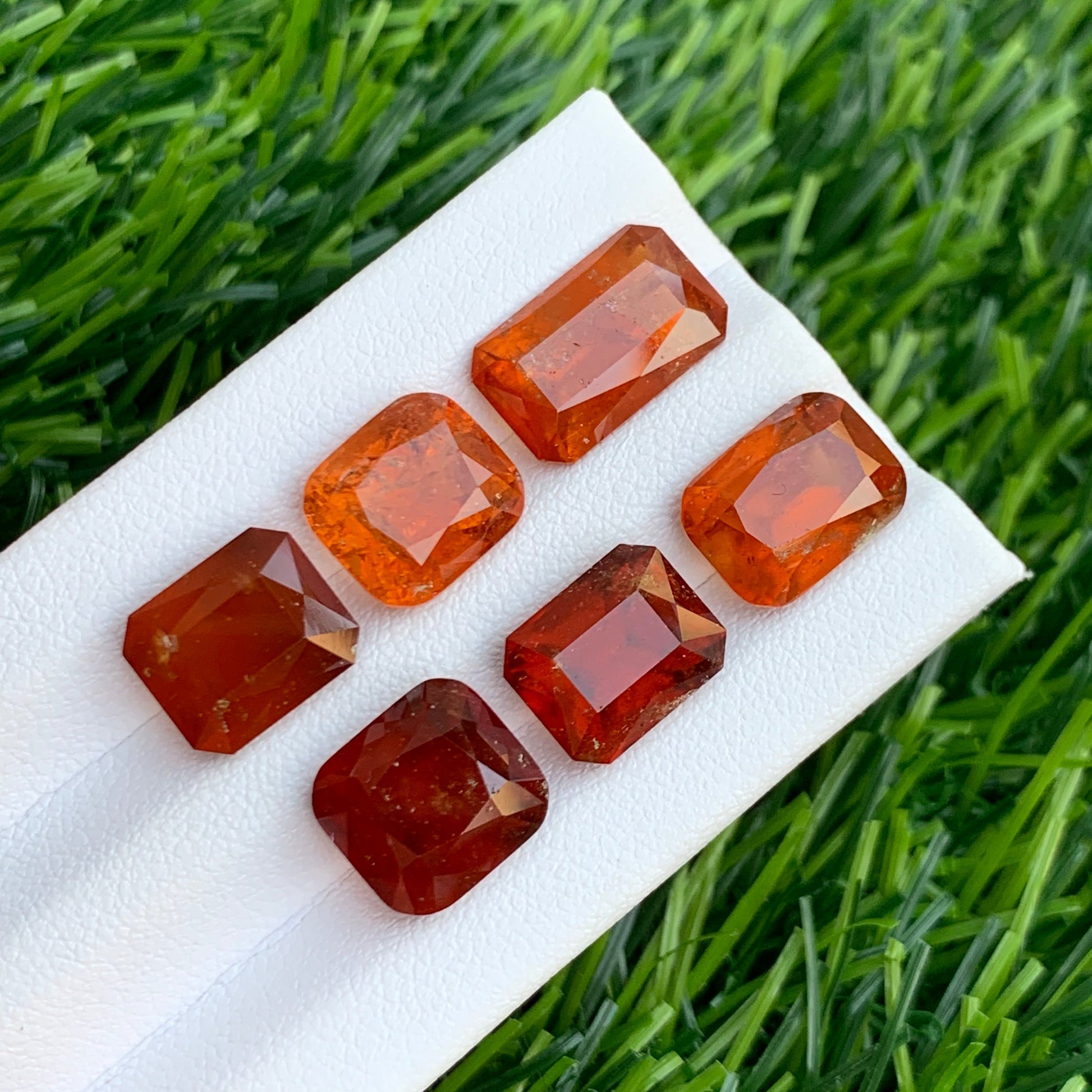 Hessonite Garnet Lot