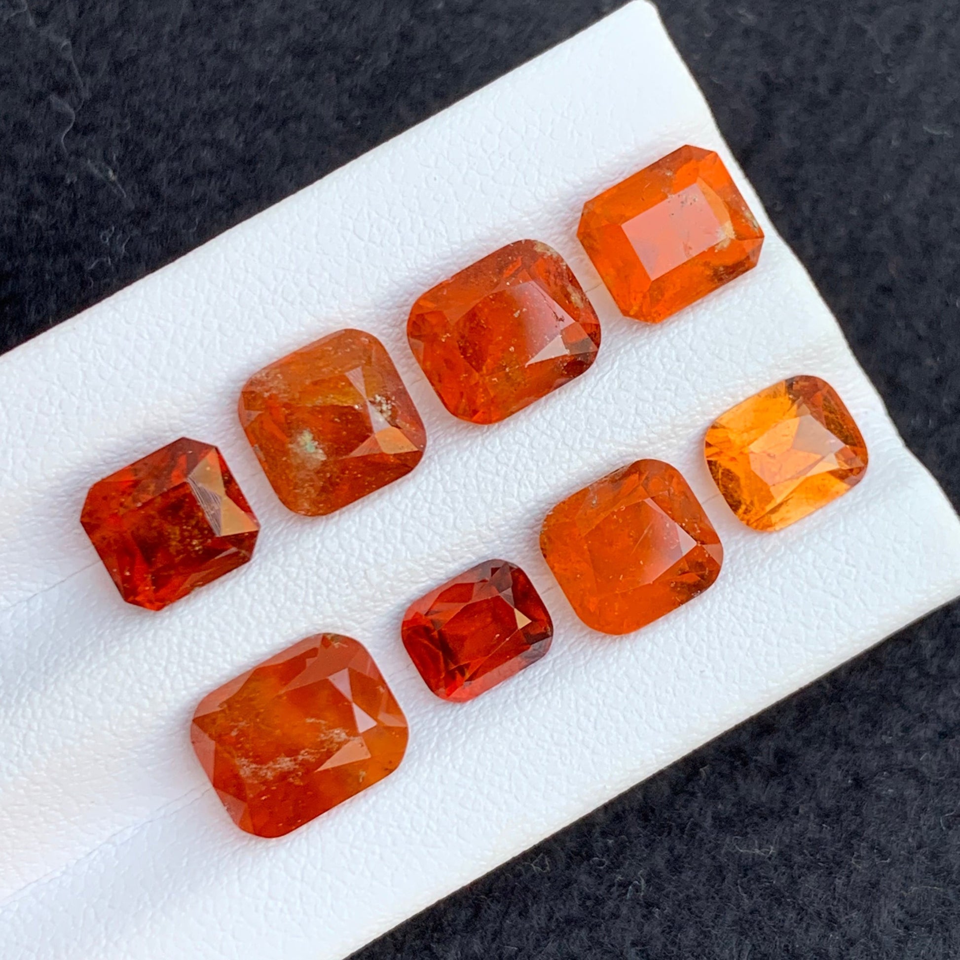 Loose Hessonite Garnet Lot 