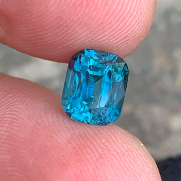  Ink Blue Tourmaline pendant
