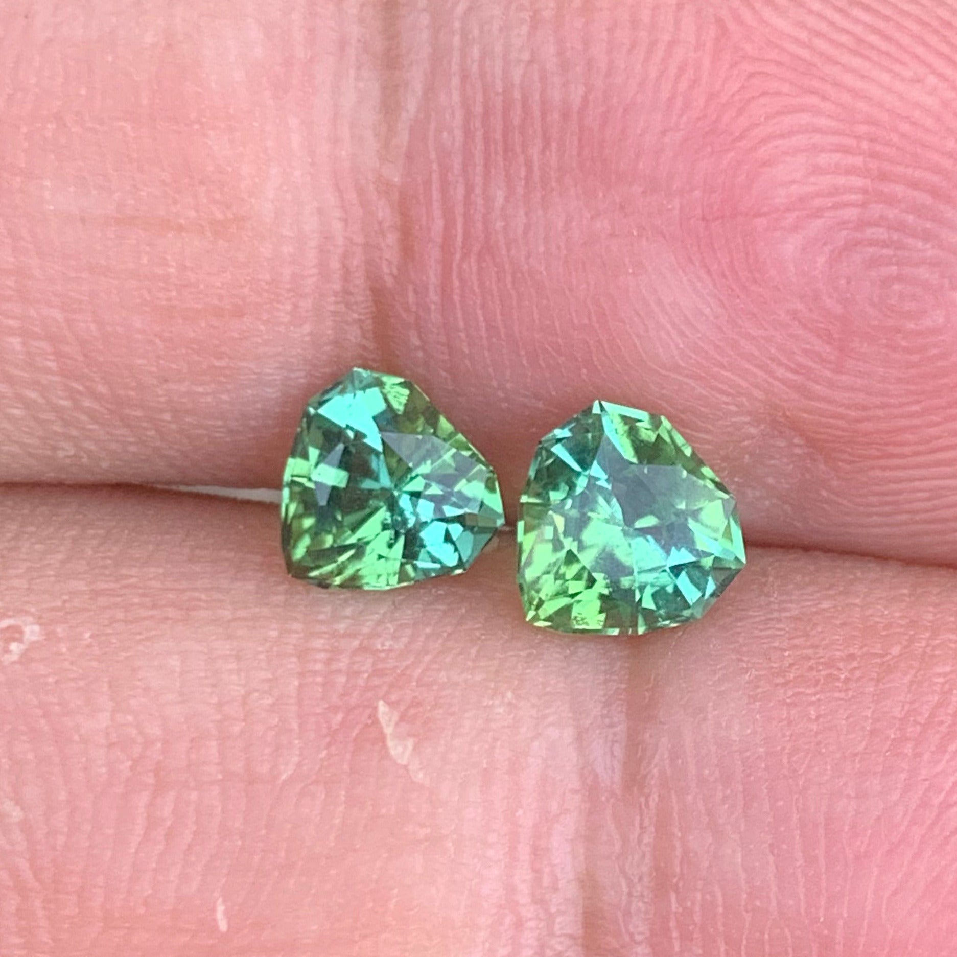 Mint Green Tourmaline pair
Mint Green Tourmaline earrings