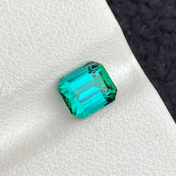 bluish green tourmaline