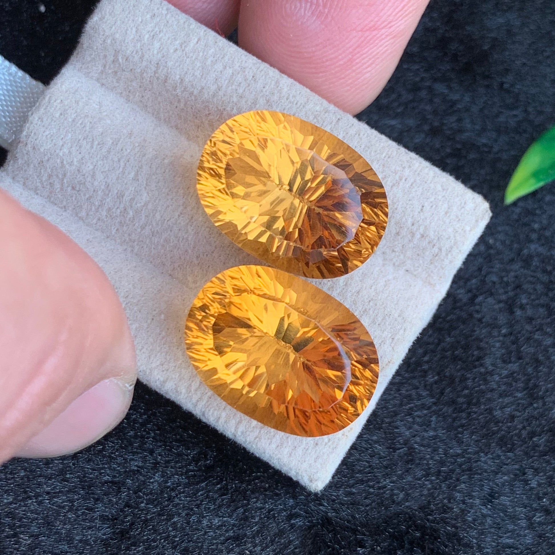 Honey Citrine pair
Honey Citrine earrings