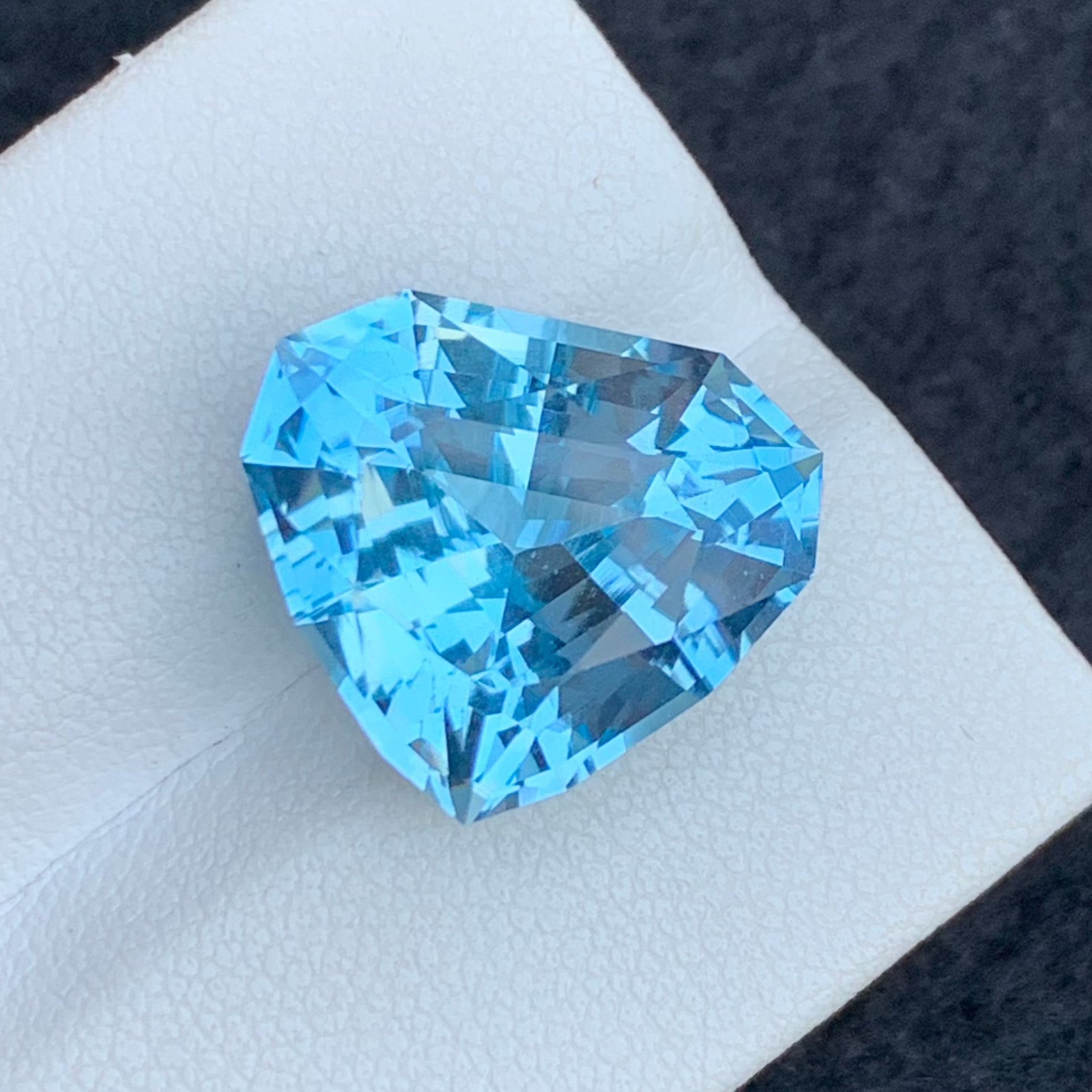 Swiss blue topaz