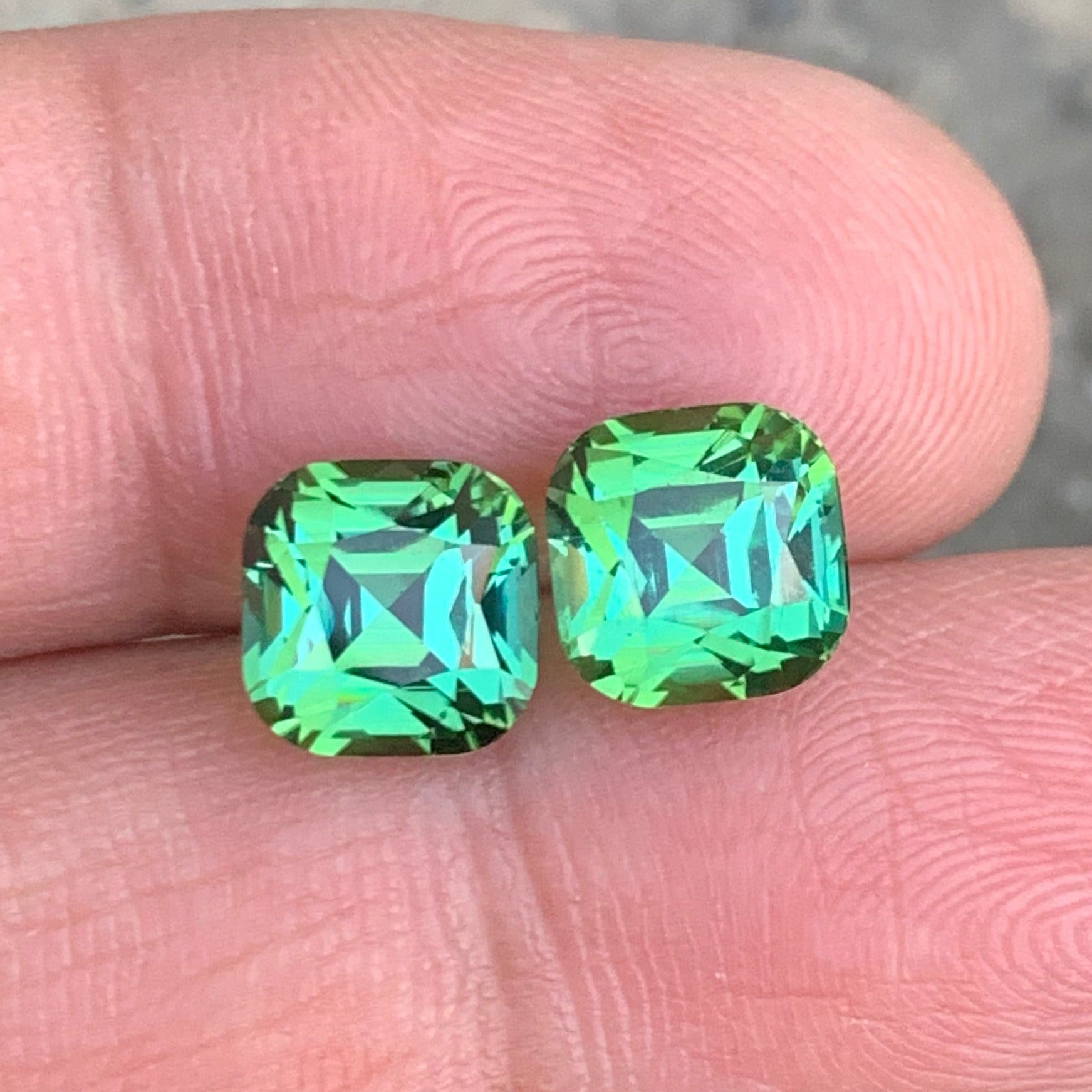 Bluish Green Tourmaline earrings
Bluish Green Tourmaline gift