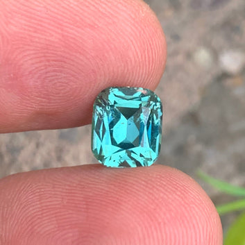 Greenish Seafoam Tourmaline stone
Seafoam Tourmaline jewelry