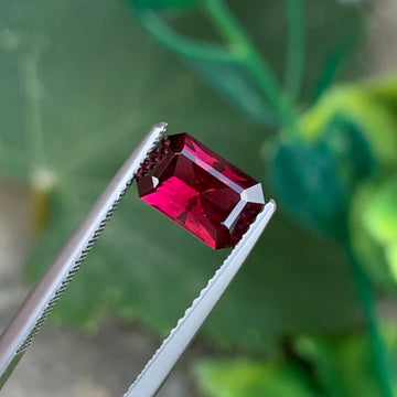 pink red garnet