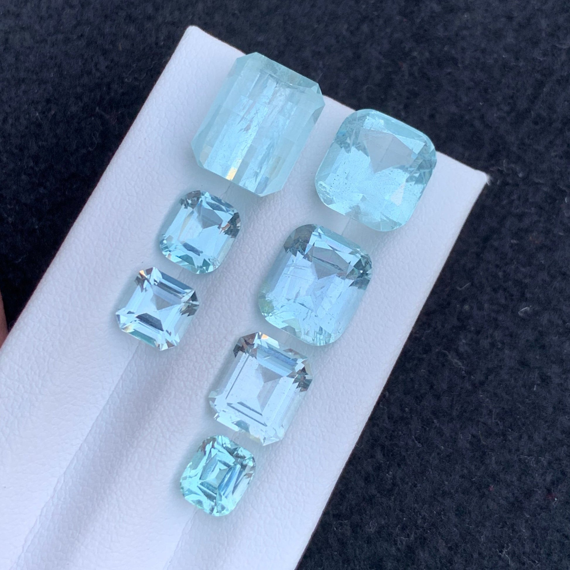 blue Aquamarine lot