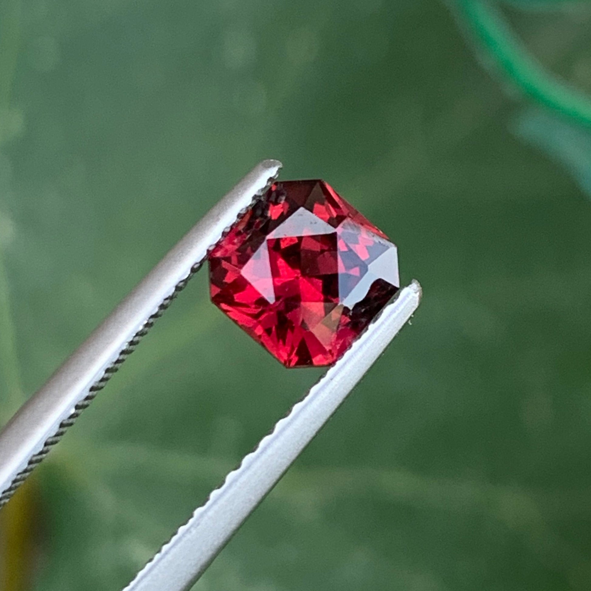 red garnet gems jewelry