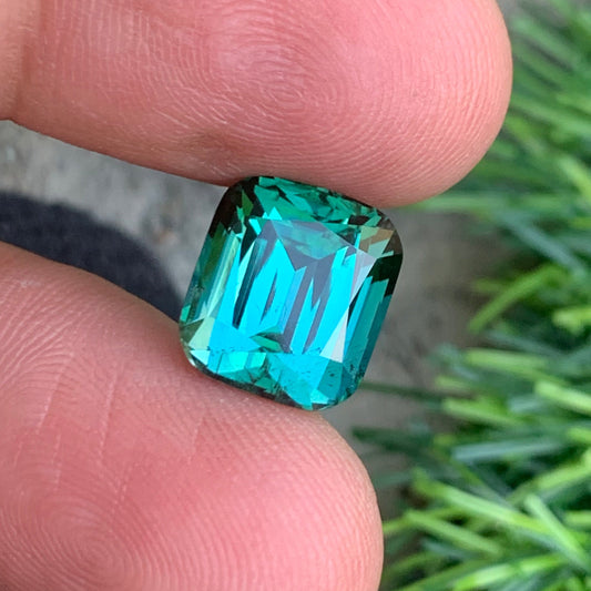Bluish green tourmaline