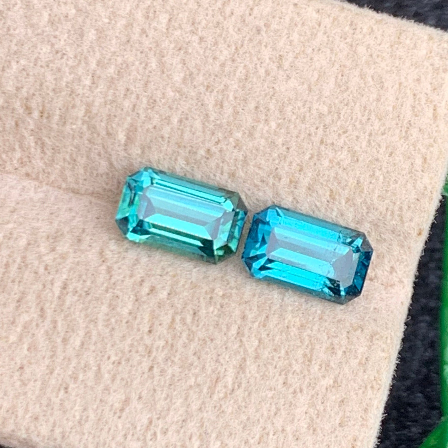 Reverse Tourmaline Pair  
Reverse Tourmaline Earrings