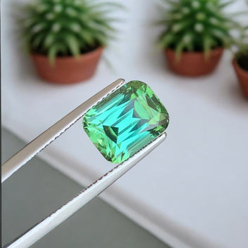 Bluish Green Gemstone