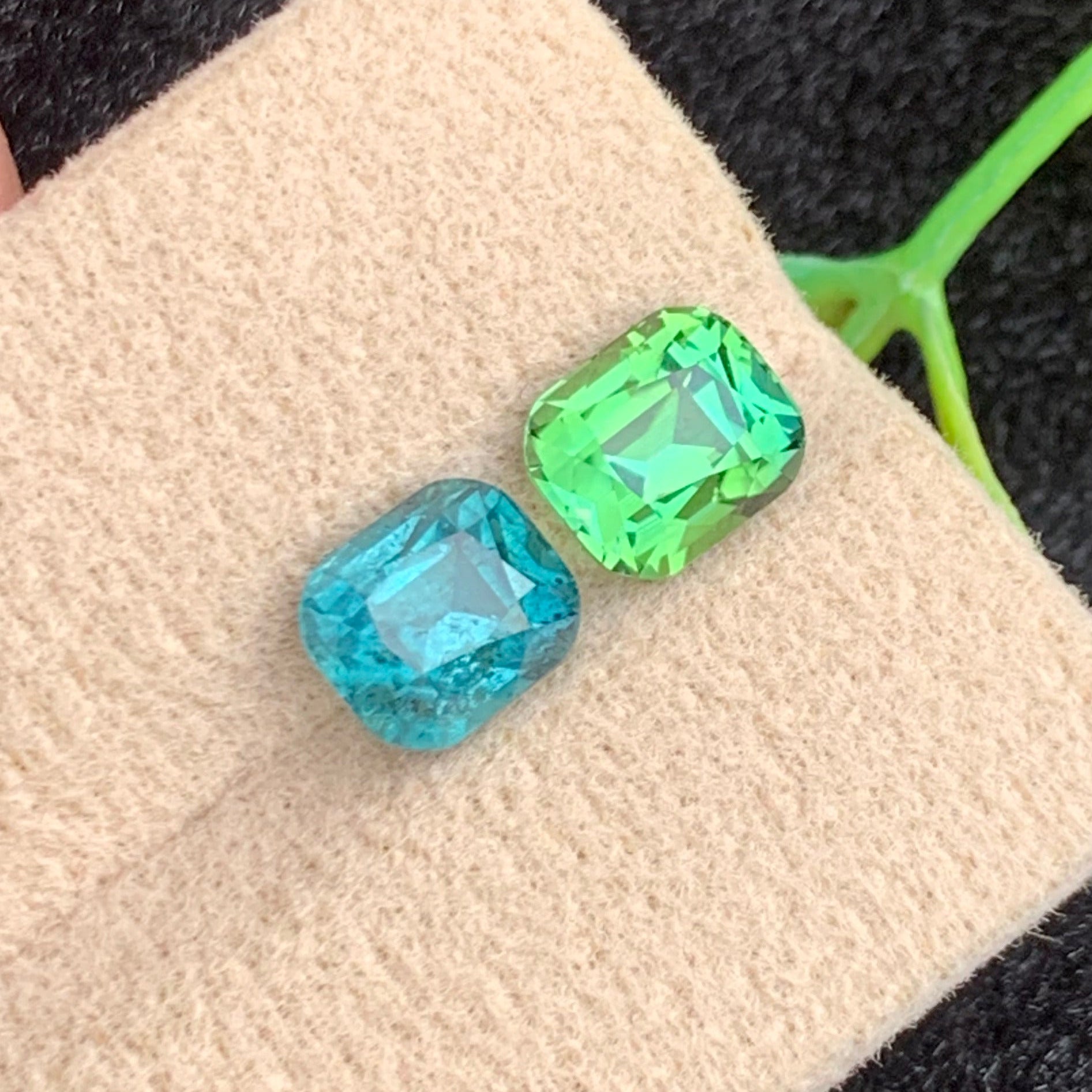 Reverse Tourmaline Pair
Reverse Tourmaline Earrings