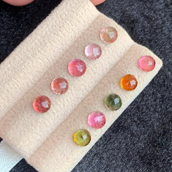 4.25 Carats Natural Round Shape Tourmaline Lot, Jewellery Size Tourmaline Lot from Afghanistan