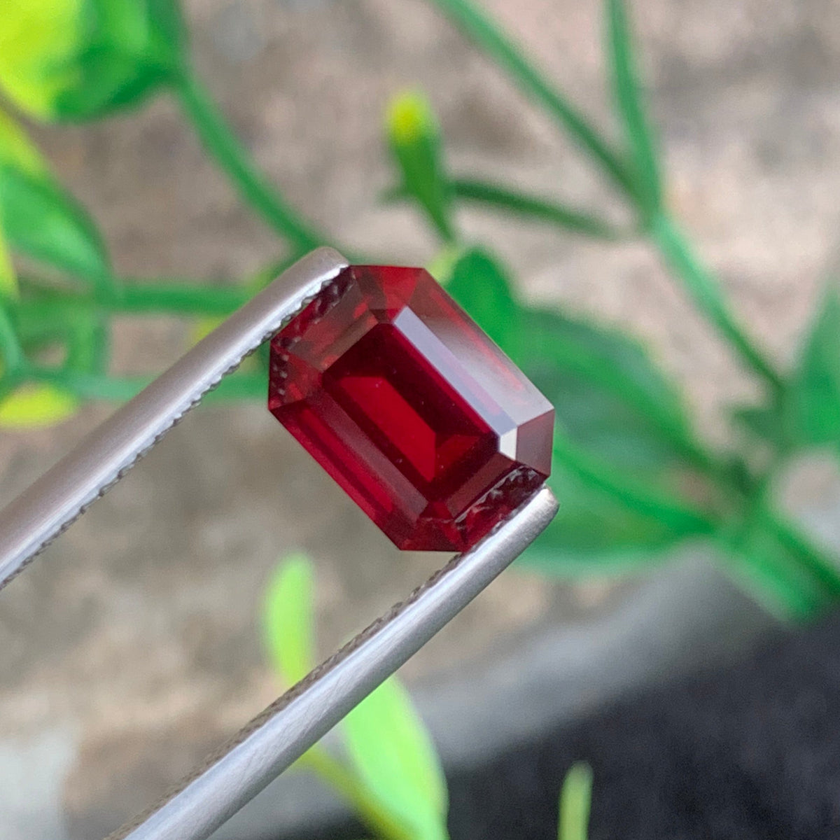 Pinkish Red Garnet  ring
Pinkish Red Garnet pendant