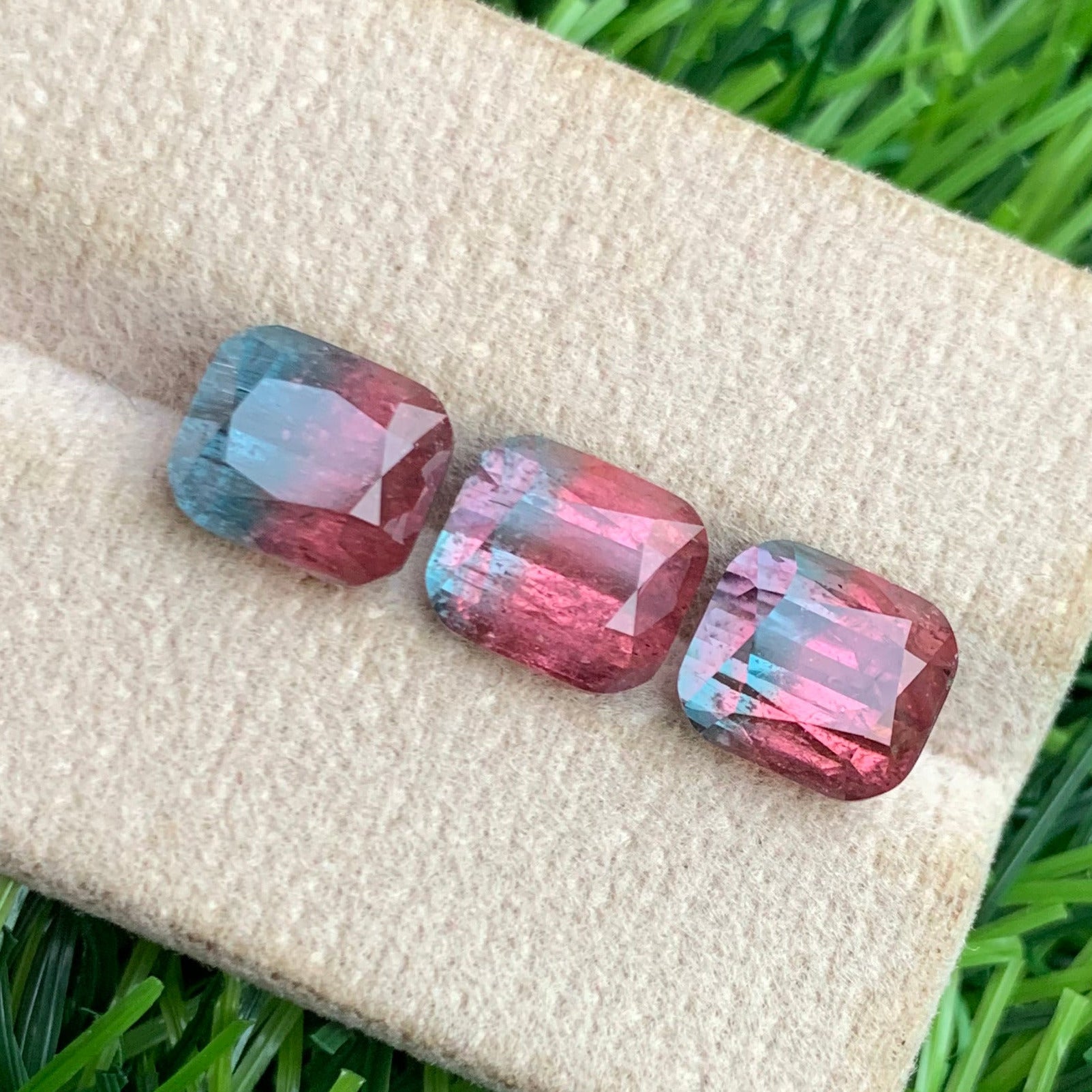  Bicolor Tourmaline pendant
 Bicolor Tourmaline jewelry set