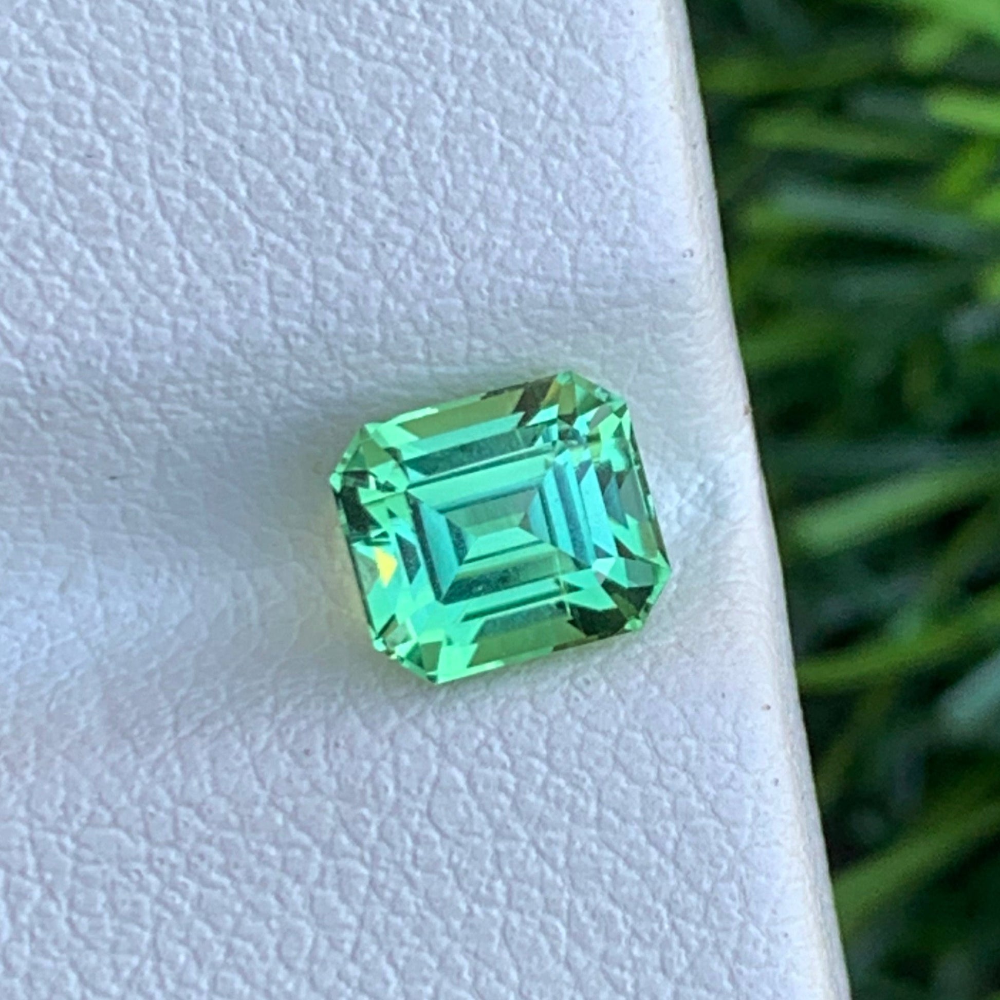 apple green tourmaline