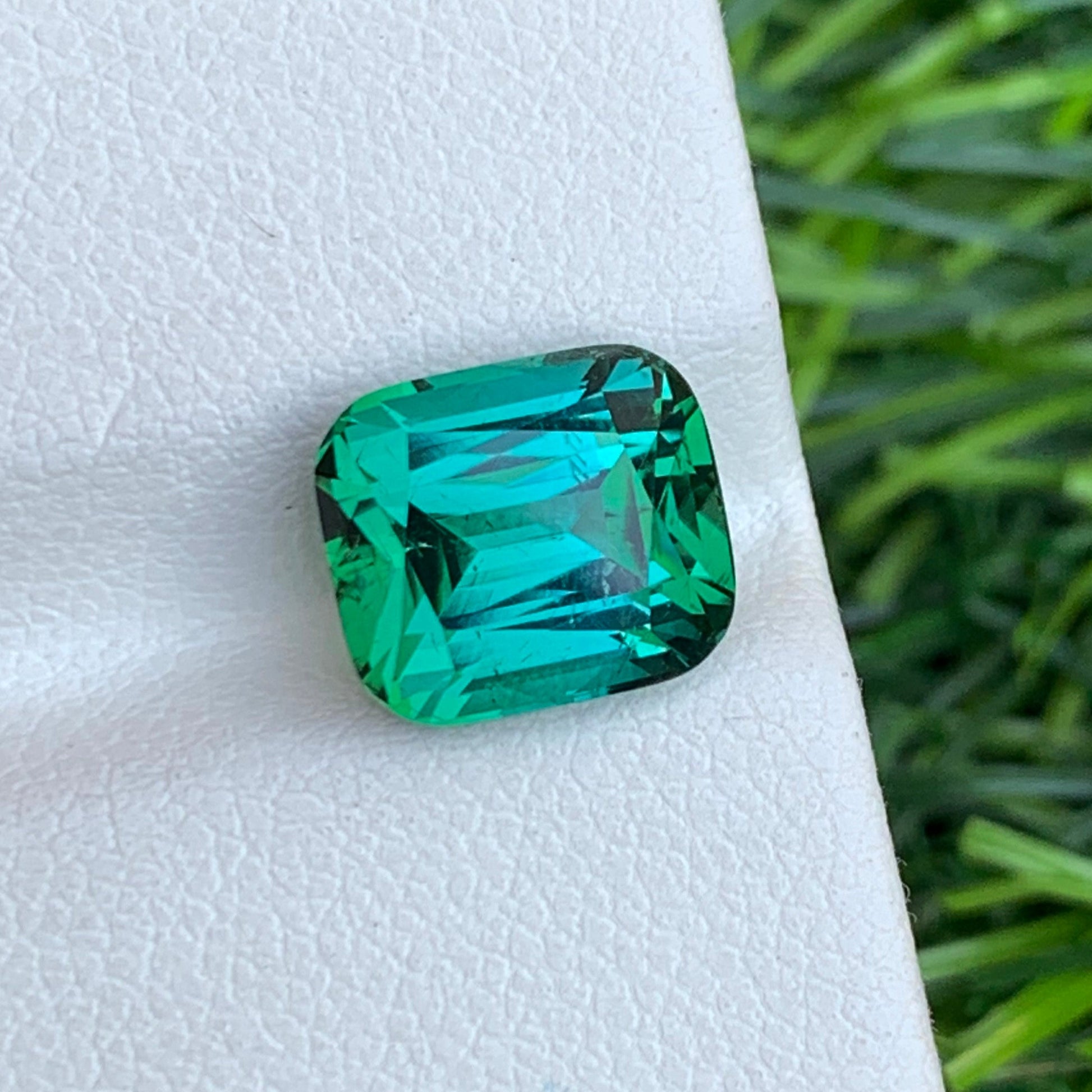 bluish green tourmaline