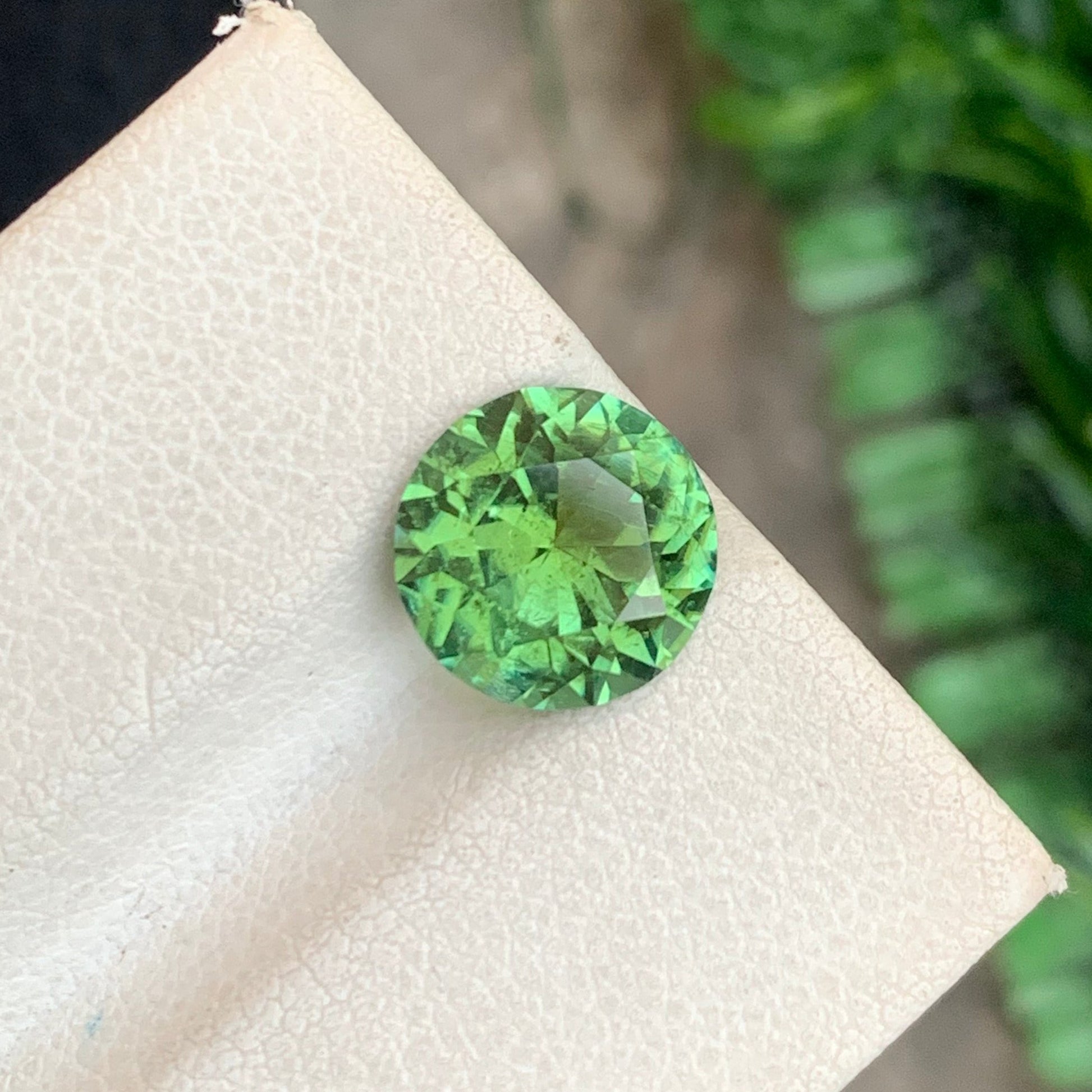 Green Round Tourmaline