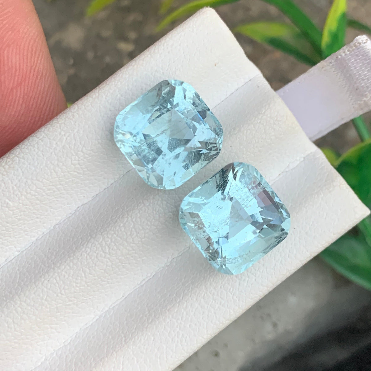 Aquamarine pair
 Aquamarine  earrings