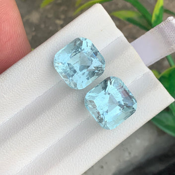 Aquamarine pair
 Aquamarine  earrings