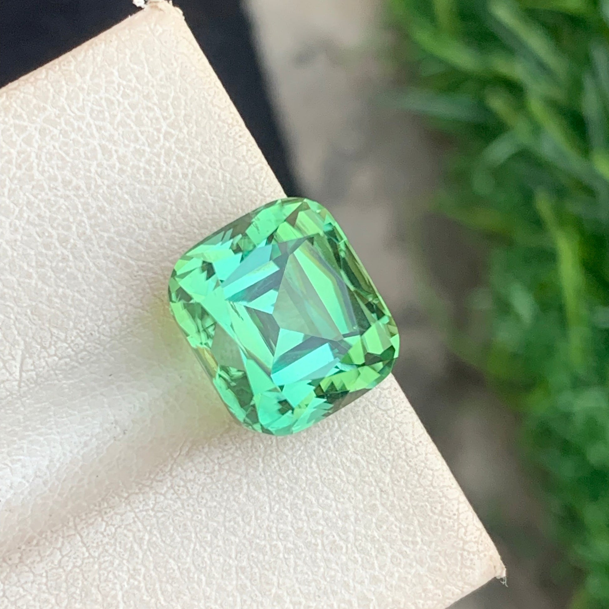 mint green gemstone