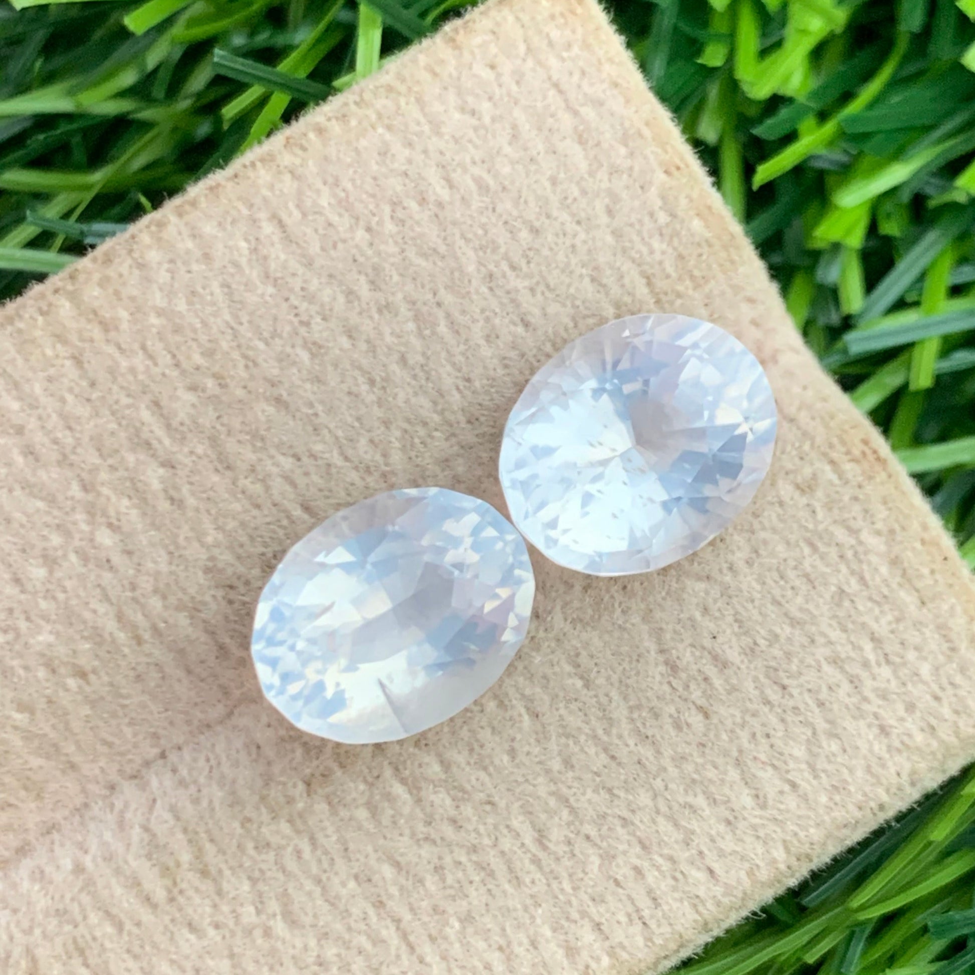 Milky Quartz earrings