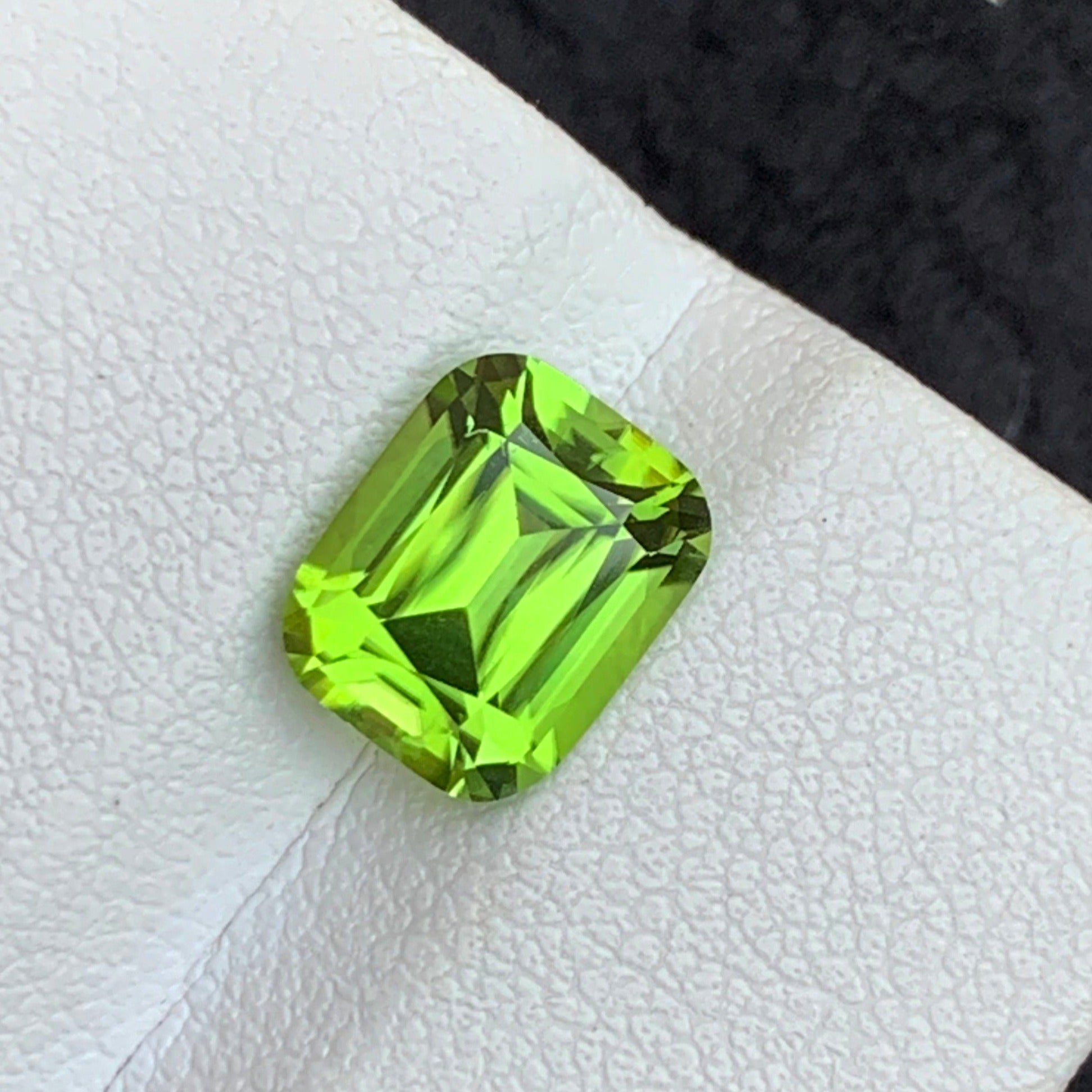 Faceted Green Peridot