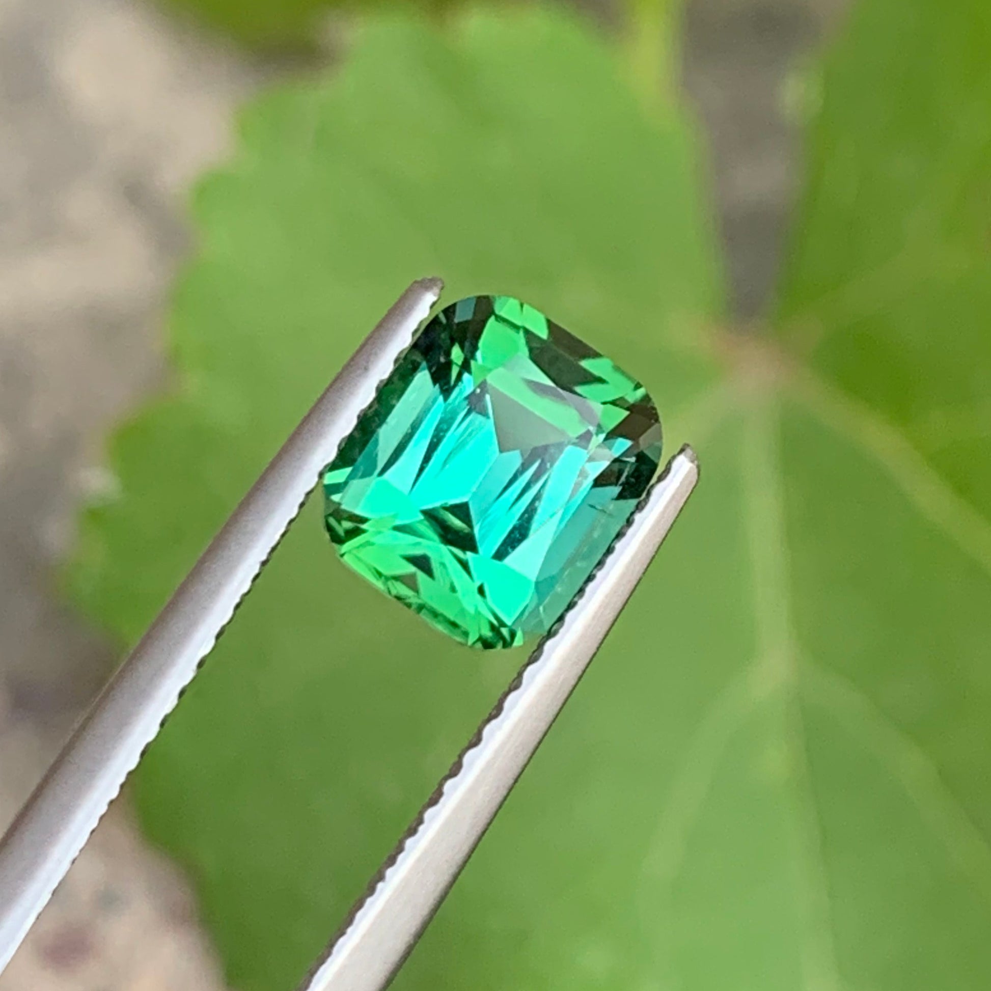 Bluish green tourmaline