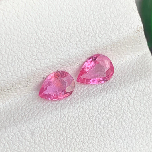 Pink Sapphire gemstone
Pink Sapphire pair
Pink Sapphire earrings