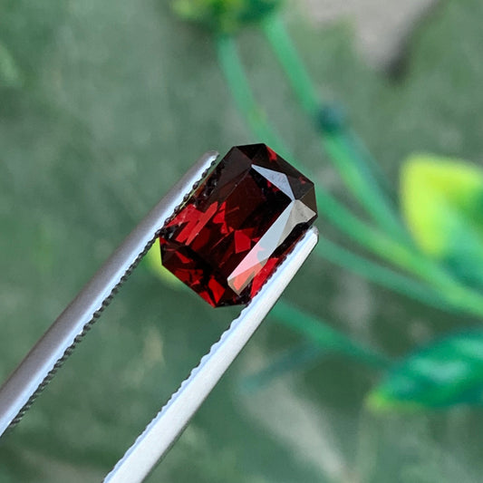 Natural Rhodolite Garnet, Fruity Candy Cut 2.20 Cts