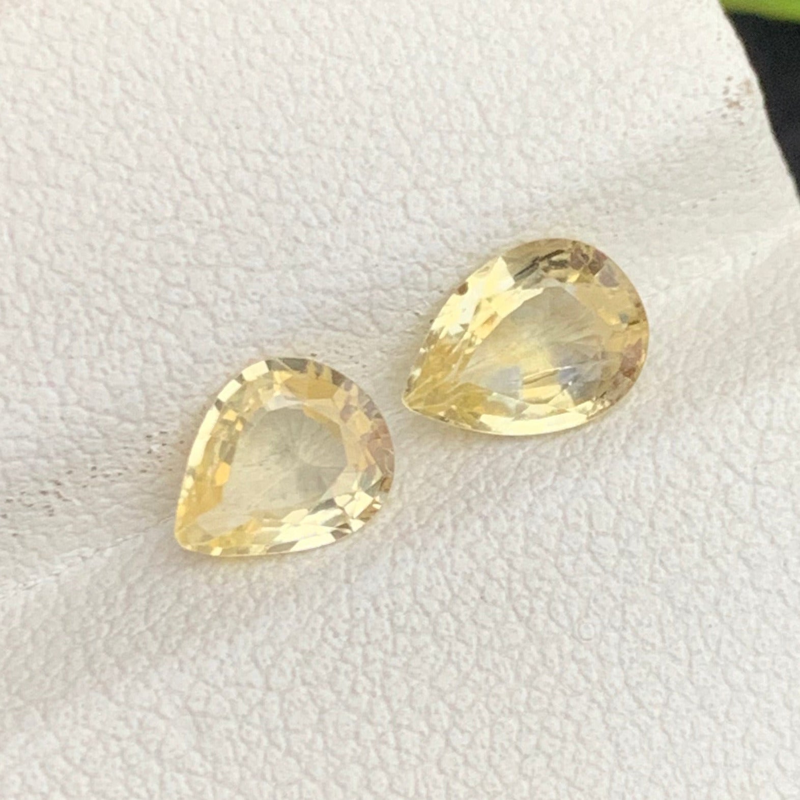 Yellow Sapphire Earrings
Yellow Sapphire pair