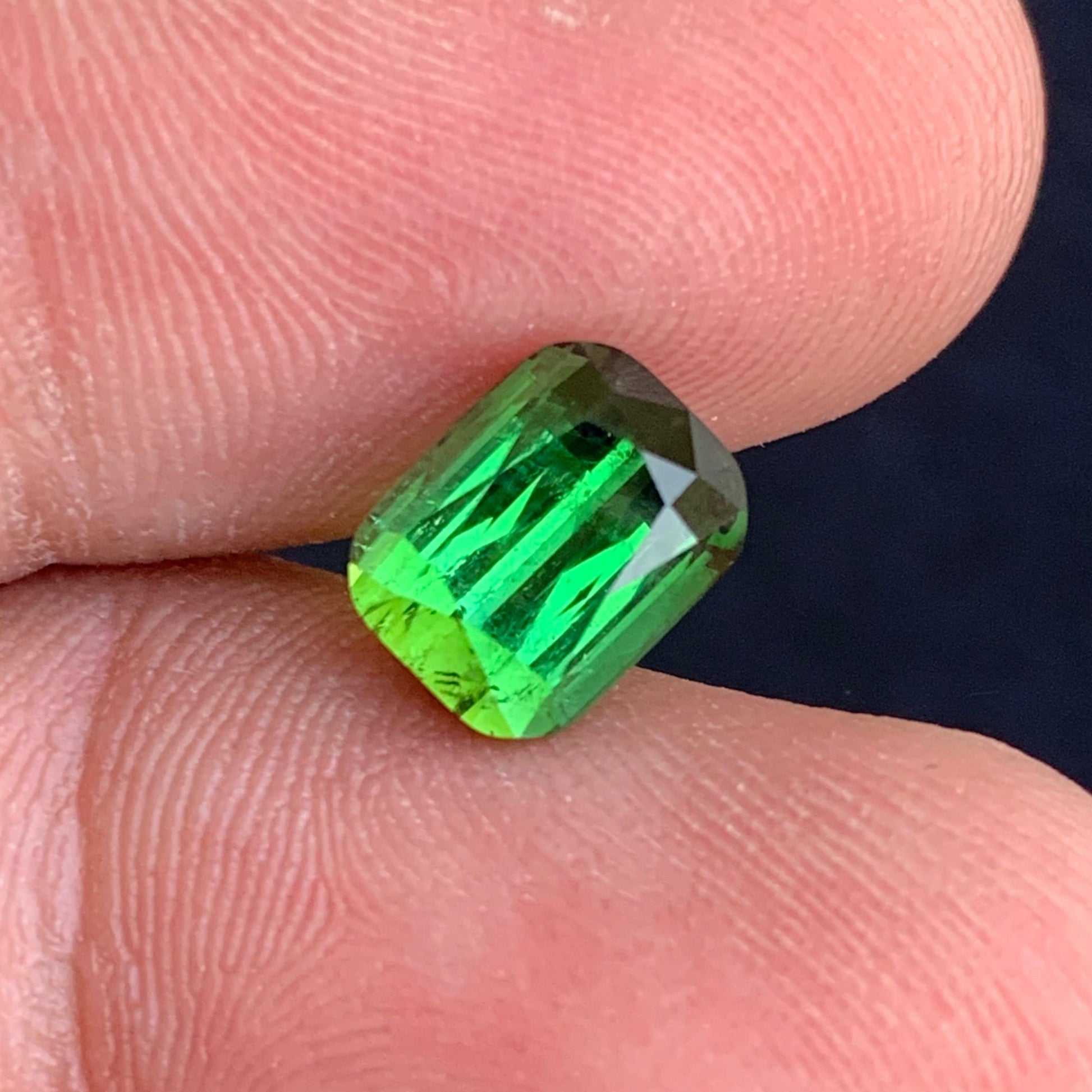 Yellow green tourmaline